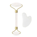 Massageador Rejuvenescedor Pedra de Jade + Pedra Gua Sha
