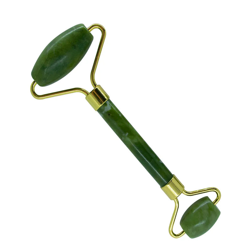 Massageador Rejuvenescedor Pedra de Jade + Pedra Gua Sha