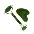 Massageador Rejuvenescedor Pedra de Jade + Pedra Gua Sha